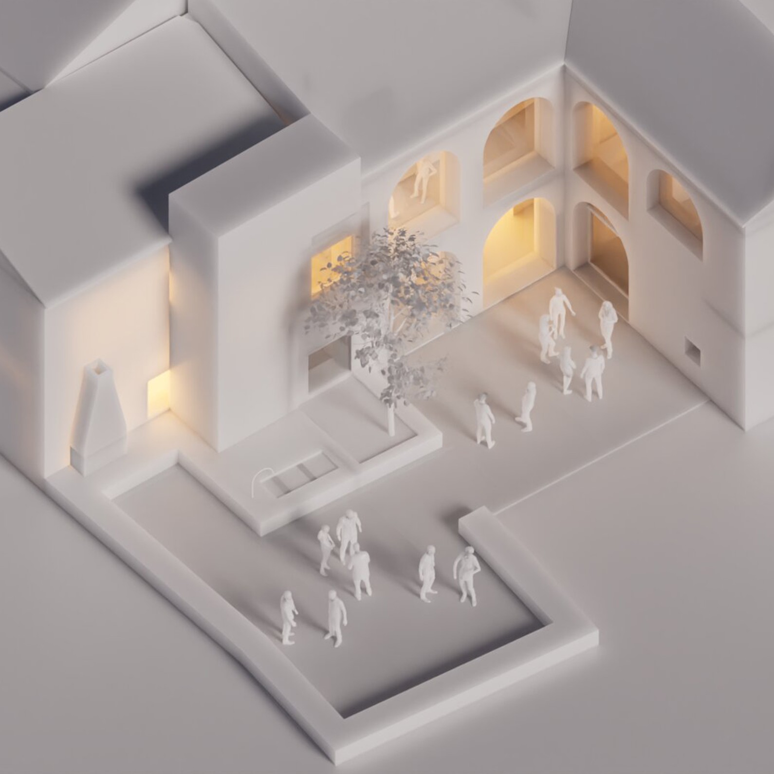 un muro un mueble un muro un mueble