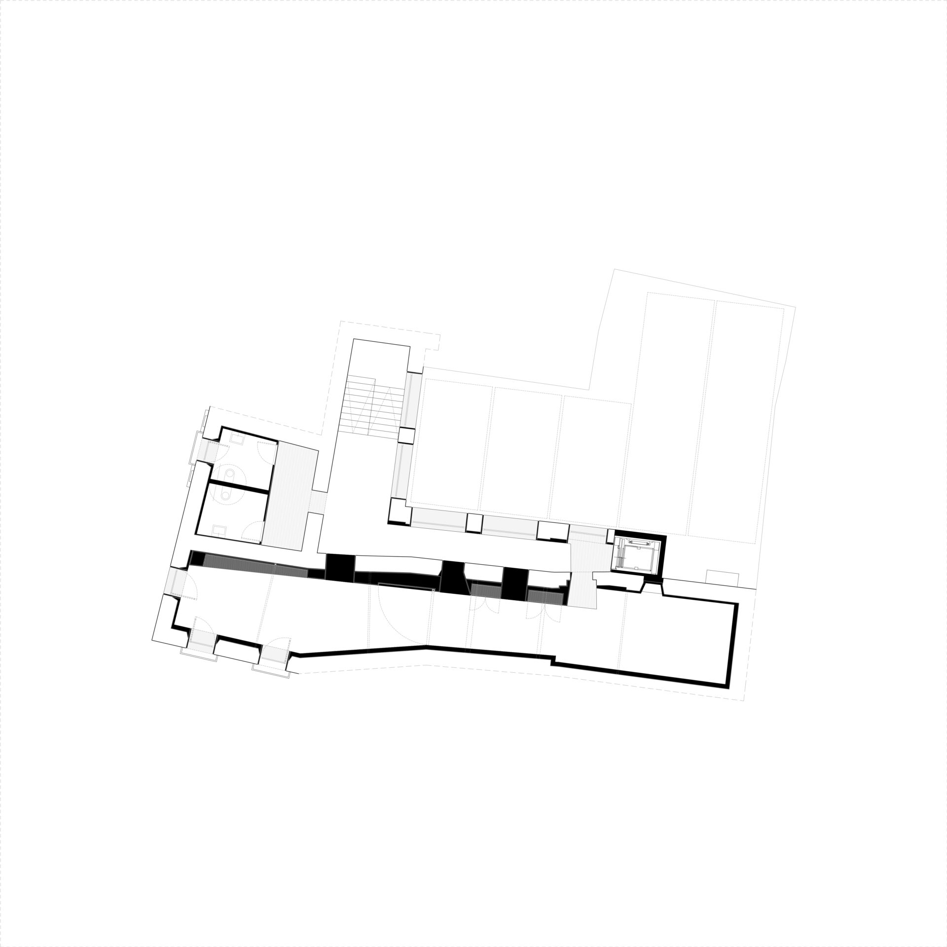 un muro un mueble un muro un mueble