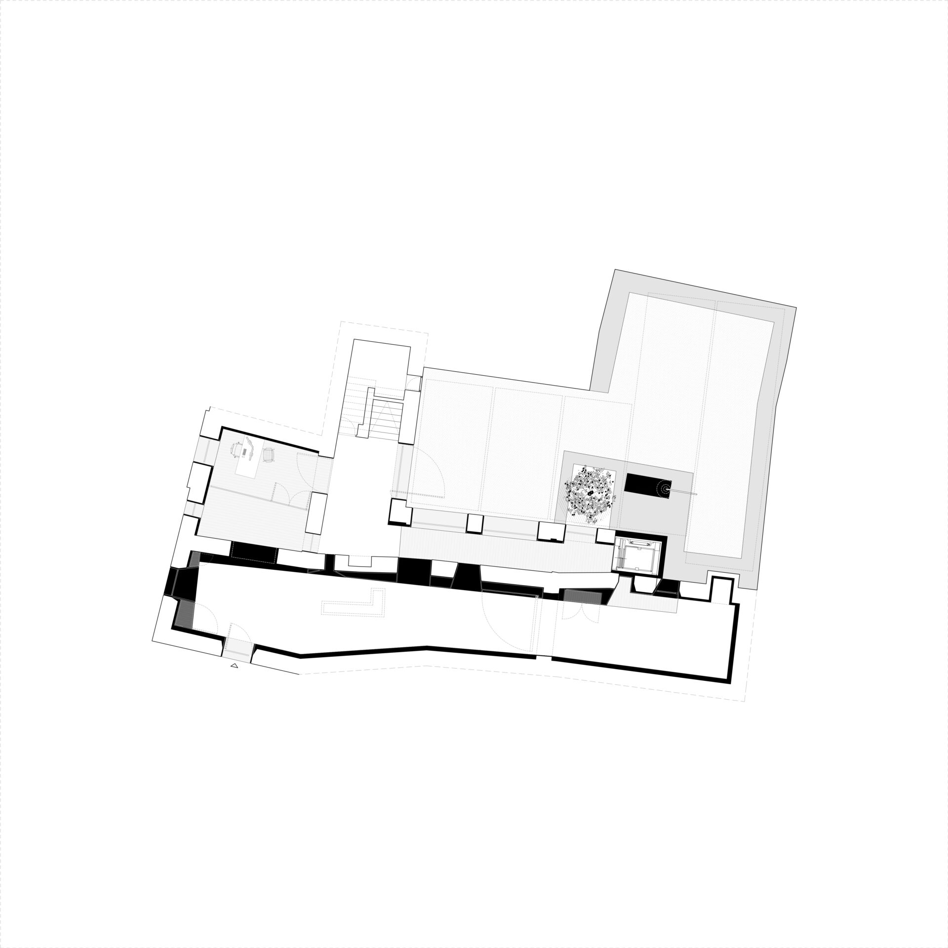 un muro un mueble un muro un mueble